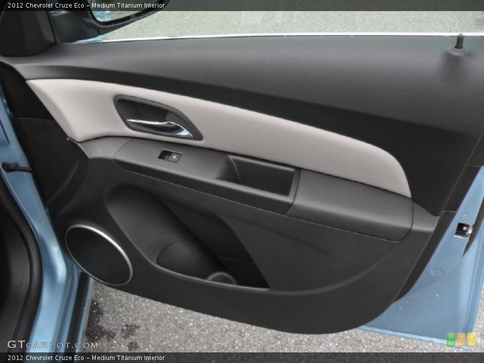 Medium Titanium Interior Door Panel for the 2012 Chevrolet Cruze Eco #54616128