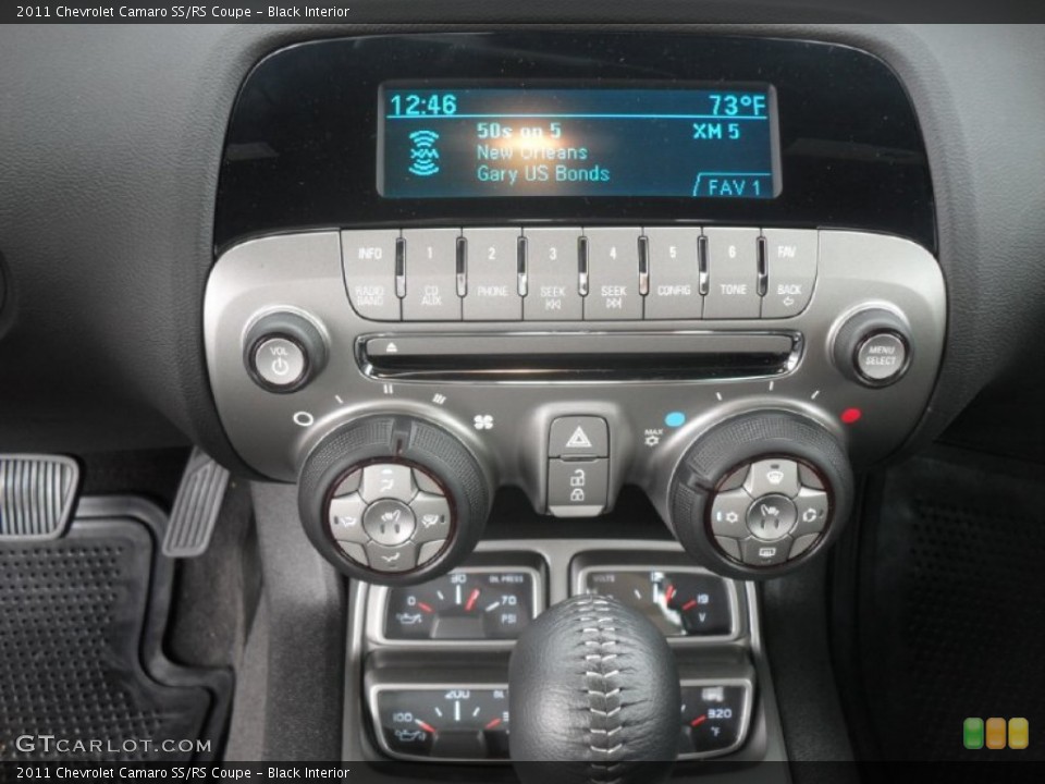 Black Interior Audio System for the 2011 Chevrolet Camaro SS/RS Coupe #54616887