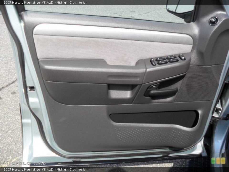 Midnight Grey Interior Door Panel for the 2005 Mercury Mountaineer V8 AWD #54617304