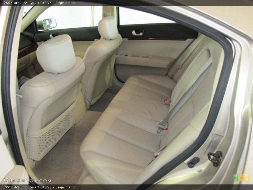 Beige Interior Photo for the 2007 Mitsubishi Galant GTS V6 #54617364