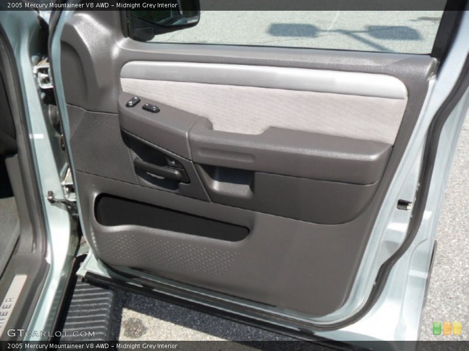 Midnight Grey Interior Door Panel for the 2005 Mercury Mountaineer V8 AWD #54617403