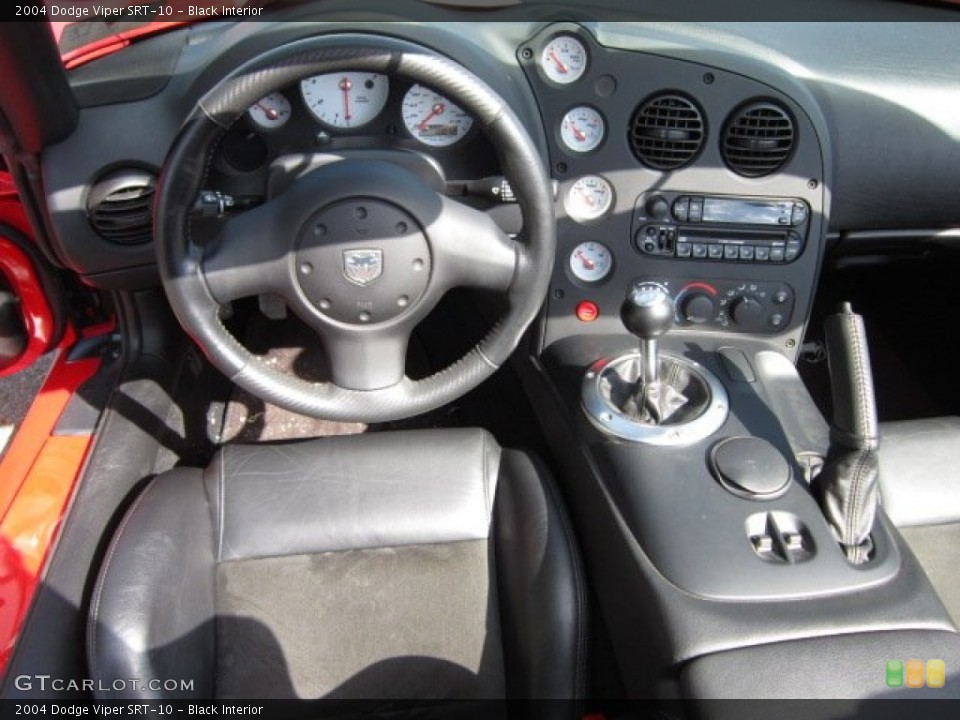 Black Interior Dashboard for the 2004 Dodge Viper SRT-10 #54619395
