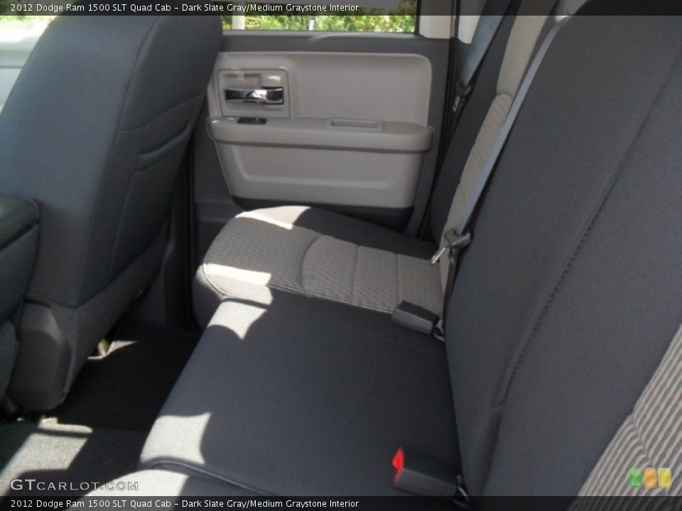 Dark Slate Gray/Medium Graystone Interior Photo for the 2012 Dodge Ram 1500 SLT Quad Cab #54619764