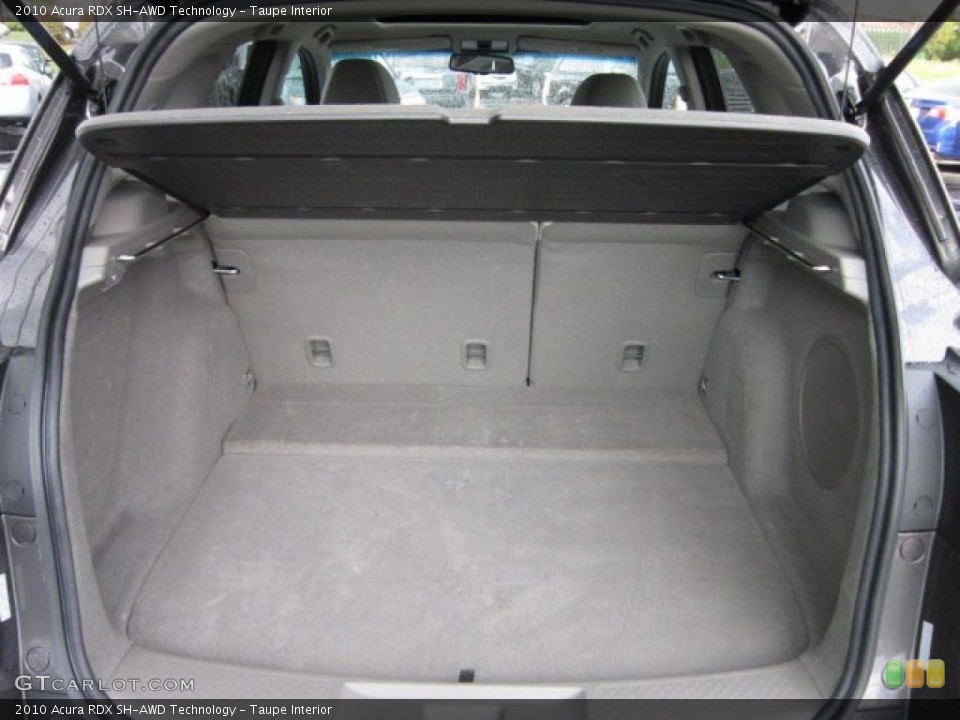Taupe Interior Trunk for the 2010 Acura RDX SH-AWD Technology #54619803