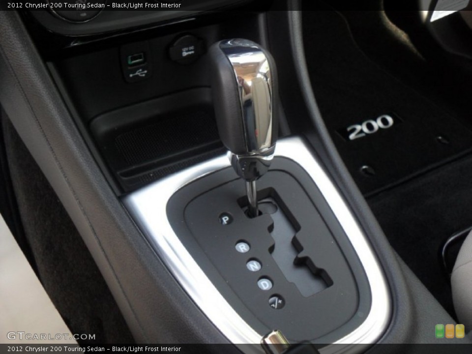 Black/Light Frost Interior Transmission for the 2012 Chrysler 200 Touring Sedan #54620166