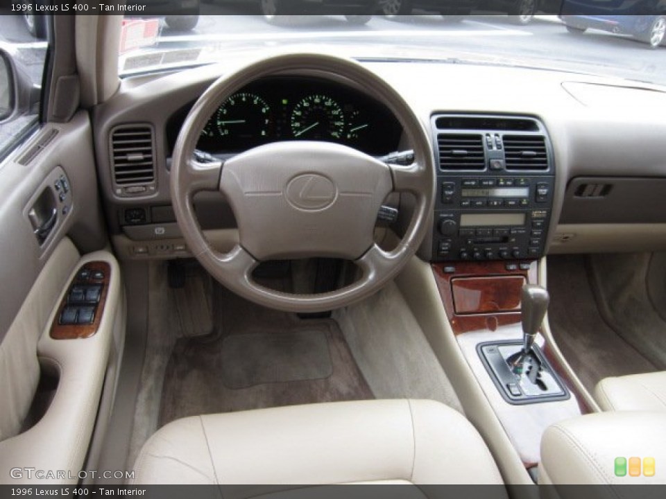 Tan Interior Dashboard for the 1996 Lexus LS 400 #54620183