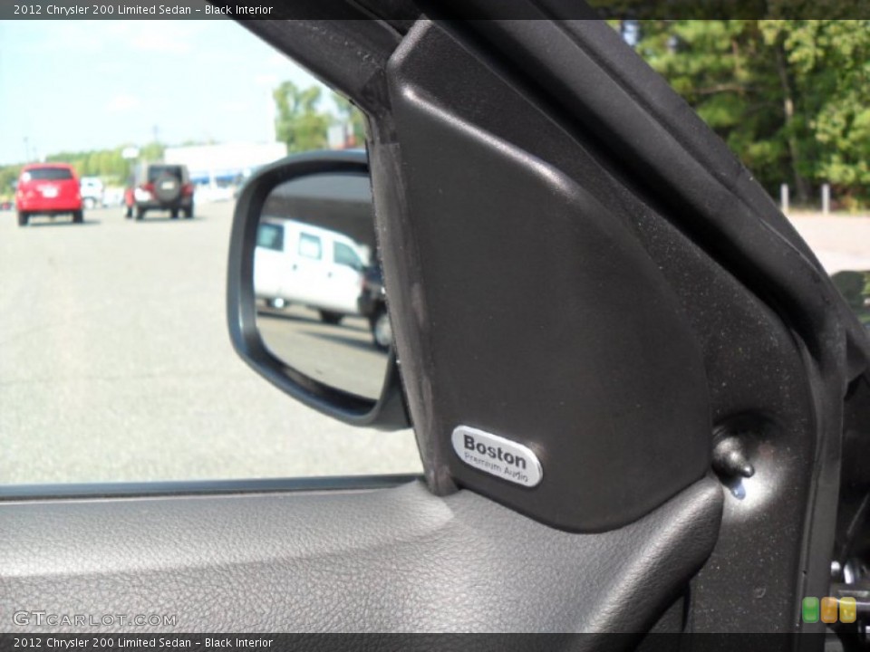 Black Interior Audio System for the 2012 Chrysler 200 Limited Sedan #54620410