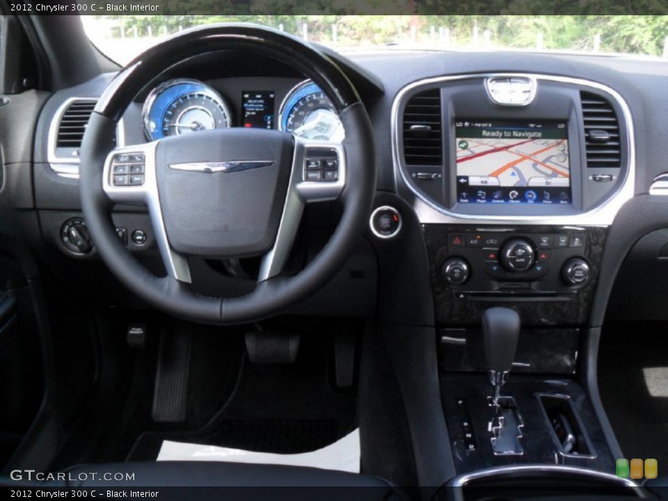 Black Interior Dashboard for the 2012 Chrysler 300 C #54620928
