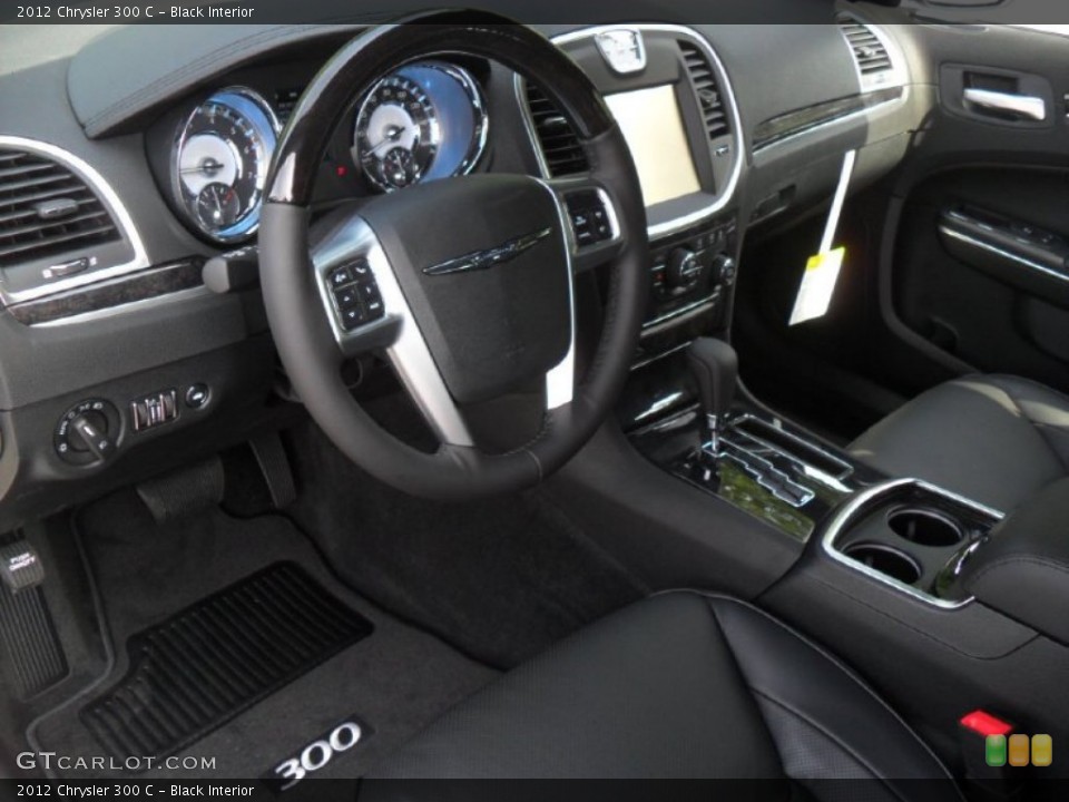 Black Interior Prime Interior for the 2012 Chrysler 300 C #54621012