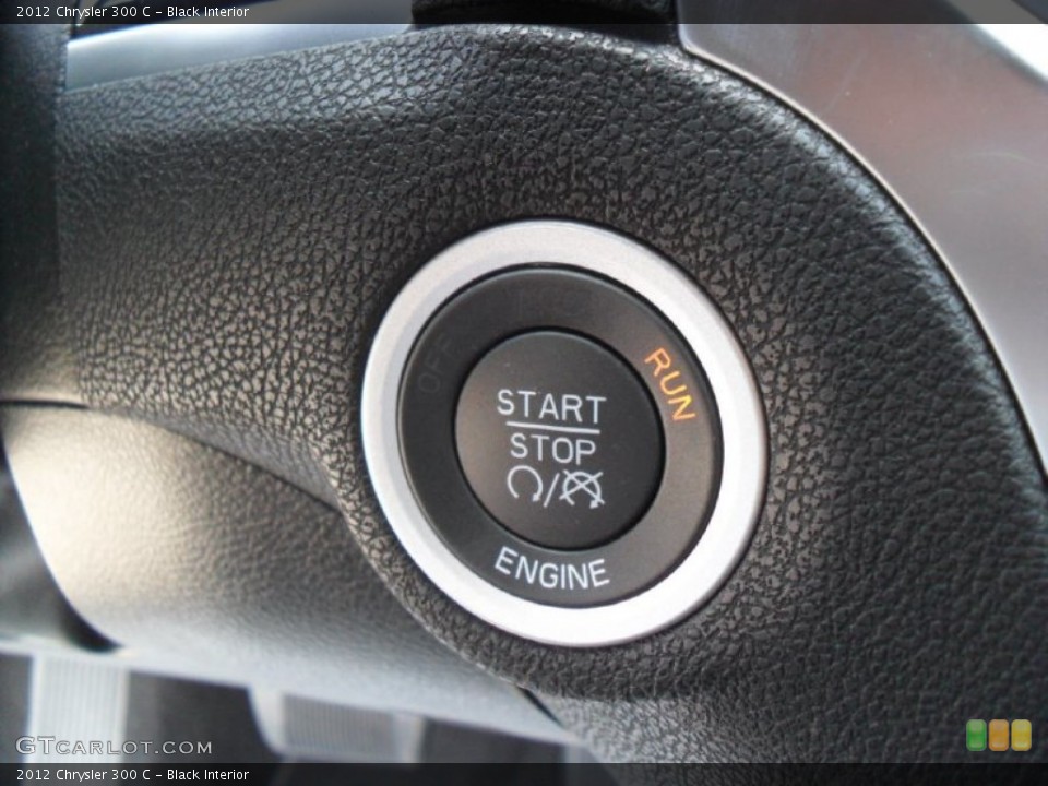 Black Interior Controls for the 2012 Chrysler 300 C #54621108