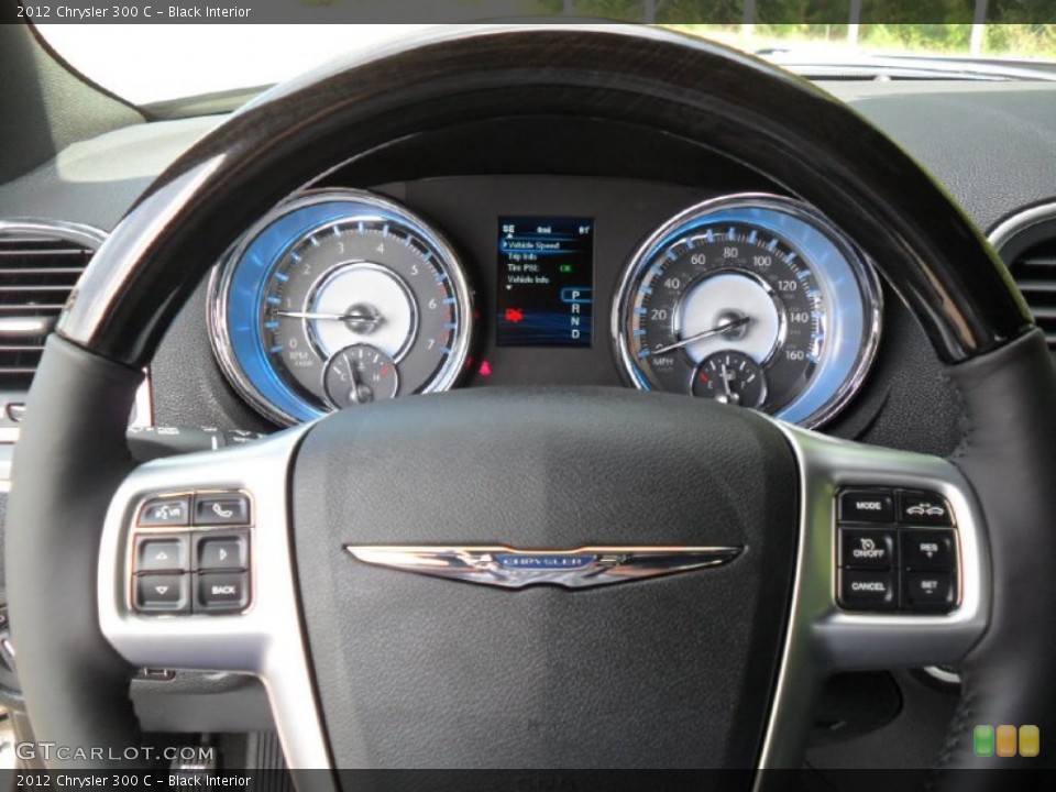 Black Interior Controls for the 2012 Chrysler 300 C #54621135