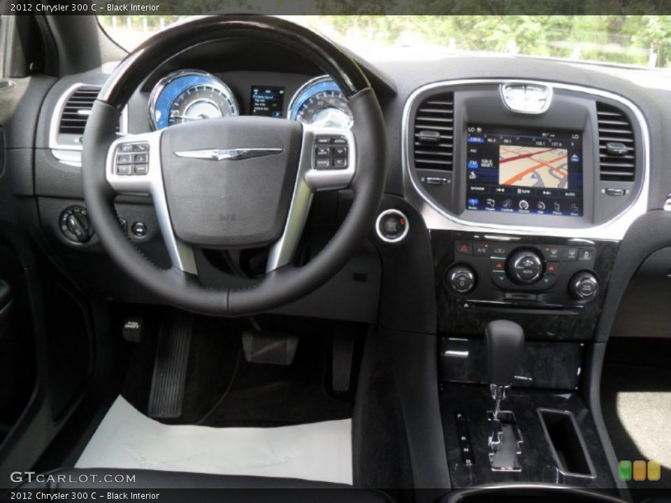Black Interior Dashboard for the 2012 Chrysler 300 C #54621168
