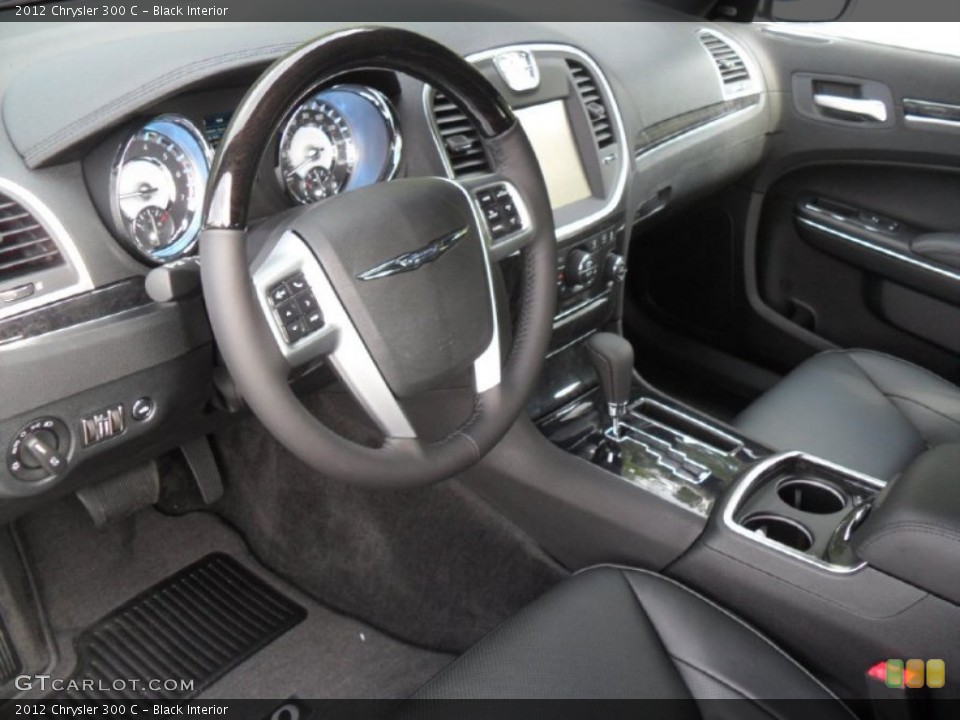 Black Interior Prime Interior for the 2012 Chrysler 300 C #54621259