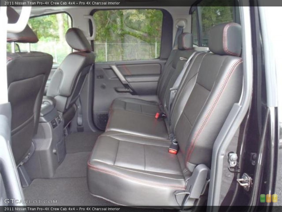 Pro 4X Charcoal 2011 Nissan Titan Interiors