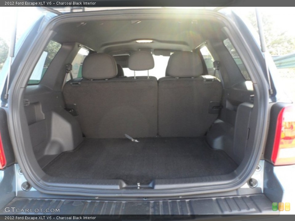 Charcoal Black Interior Trunk for the 2012 Ford Escape XLT V6 #54622284