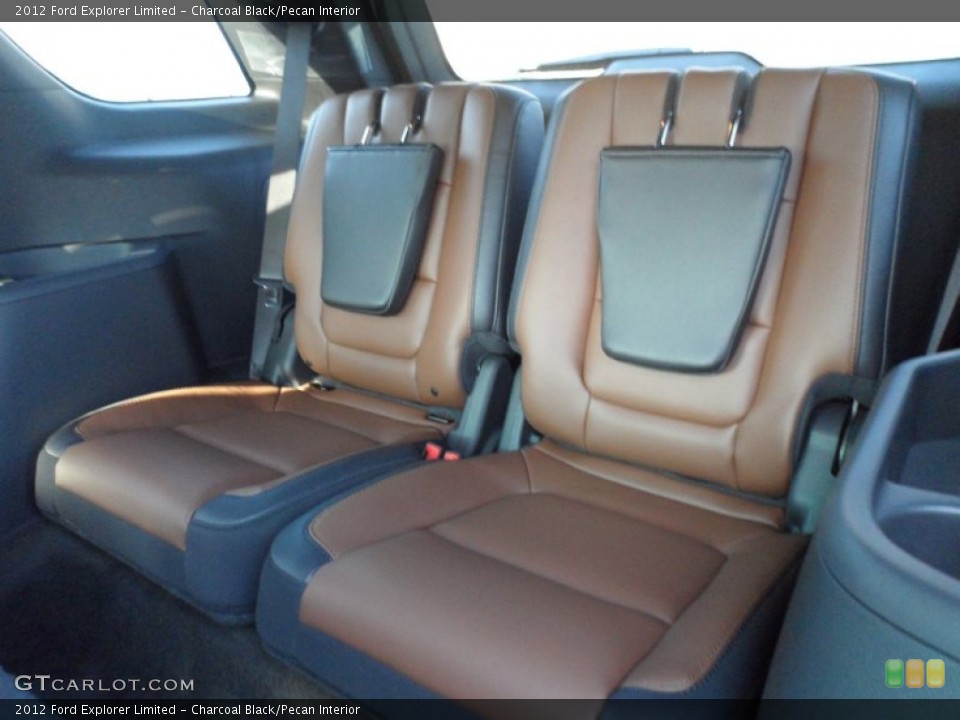Charcoal Black/Pecan Interior Photo for the 2012 Ford Explorer Limited #54622665