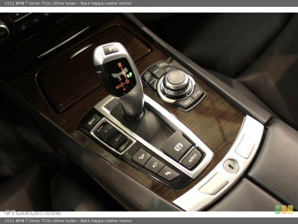 Black Nappa Leather Interior Transmission for the 2011 BMW 7 Series 750Li xDrive Sedan #54623493