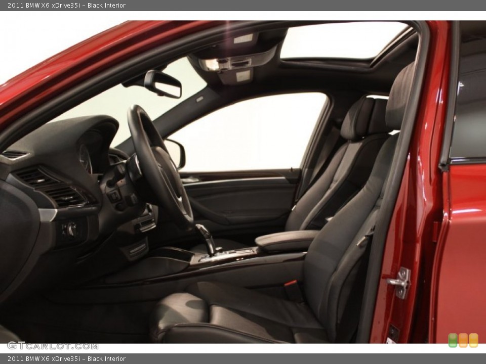 Black Interior Photo for the 2011 BMW X6 xDrive35i #54623637