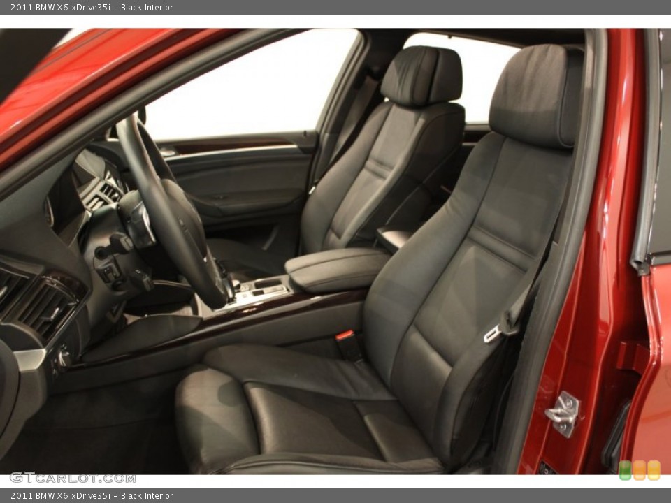 Black Interior Photo for the 2011 BMW X6 xDrive35i #54623646