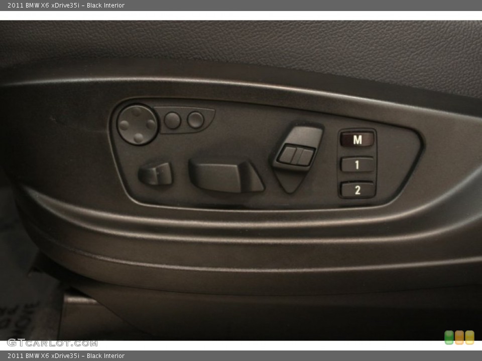 Black Interior Controls for the 2011 BMW X6 xDrive35i #54623655