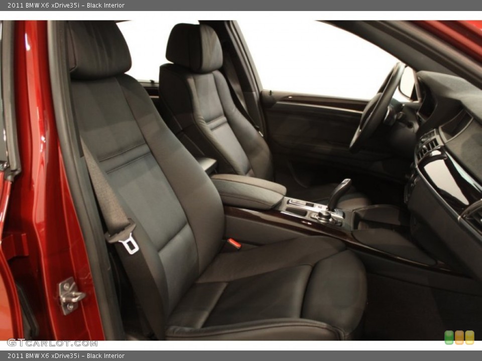 Black Interior Photo for the 2011 BMW X6 xDrive35i #54623773