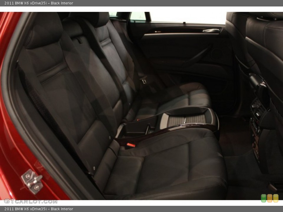 Black Interior Photo for the 2011 BMW X6 xDrive35i #54623781