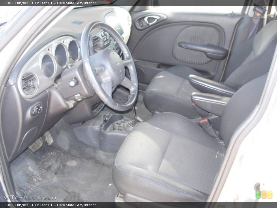 Dark Slate Gray Interior Photo for the 2003 Chrysler PT Cruiser GT #54624981