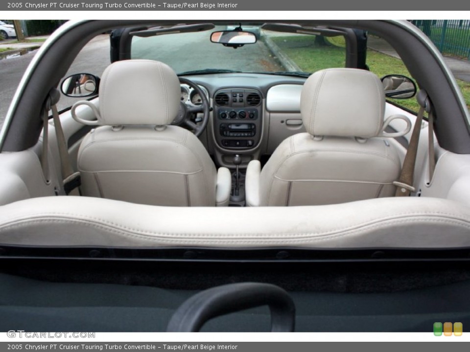 Taupe/Pearl Beige Interior Photo for the 2005 Chrysler PT Cruiser Touring Turbo Convertible #54626082
