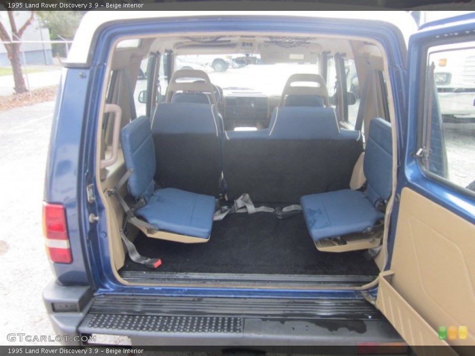 Beige 1995 Land Rover Discovery Interiors