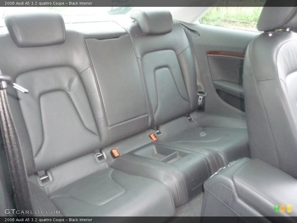 Black 2008 Audi A5 Interiors