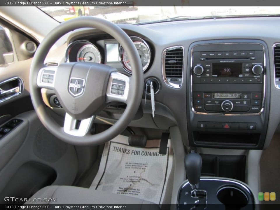 Dark Graystone/Medium Graystone Interior Dashboard for the 2012 Dodge Durango SXT #54628434