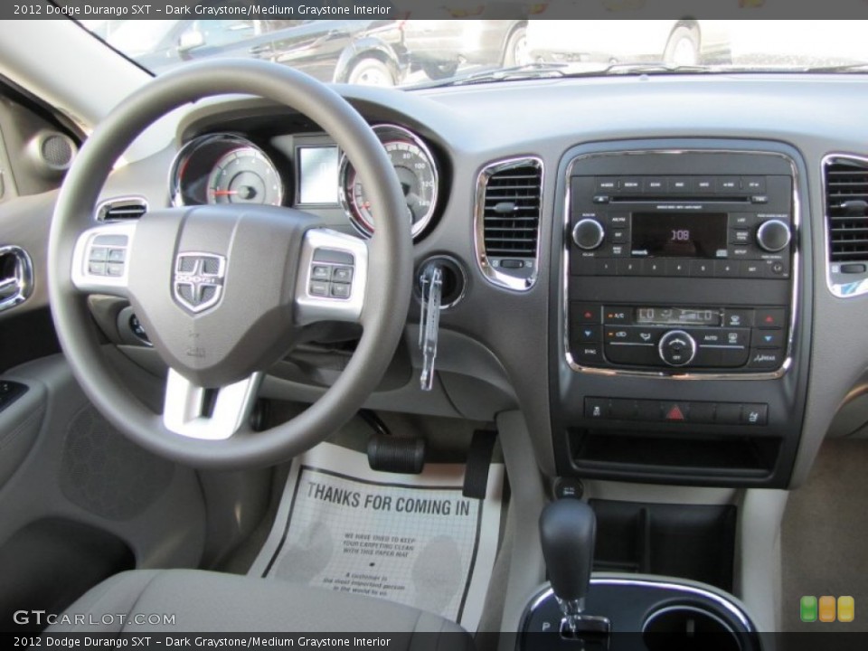 Dark Graystone/Medium Graystone Interior Dashboard for the 2012 Dodge Durango SXT #54628590