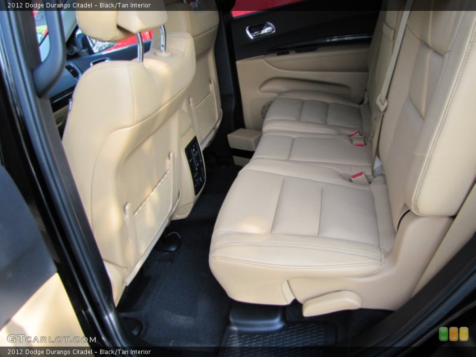 Black/Tan Interior Photo for the 2012 Dodge Durango Citadel #54628620