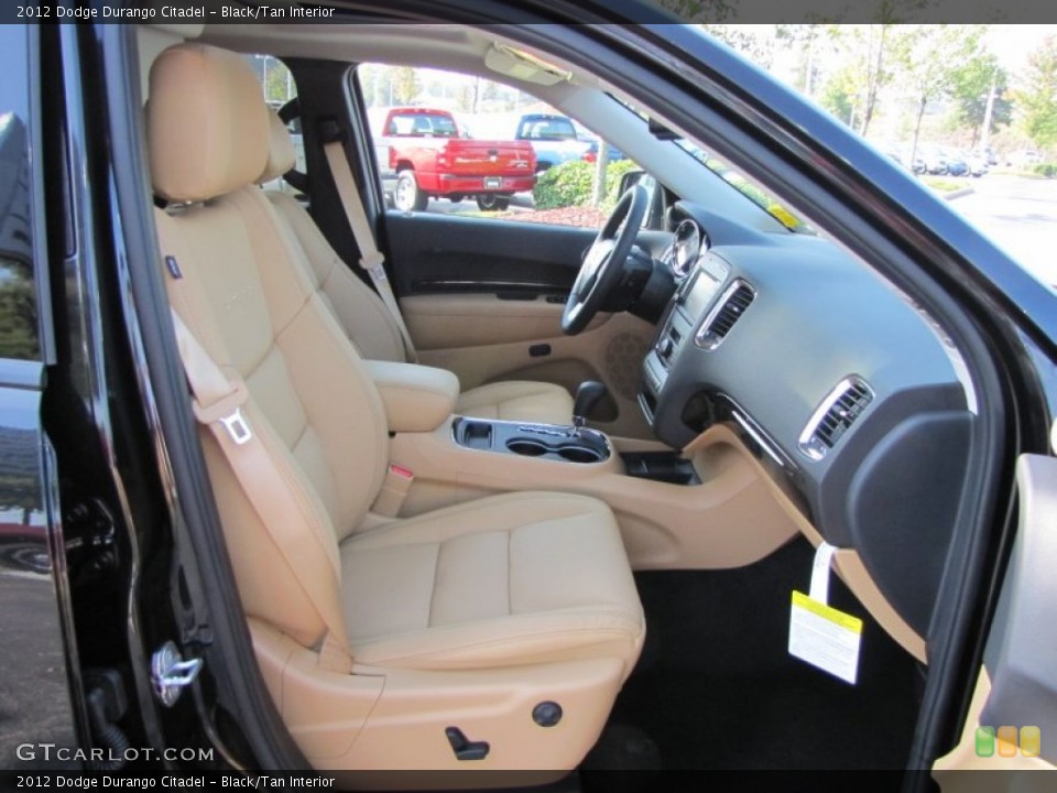 Black/Tan Interior Photo for the 2012 Dodge Durango Citadel #54628629