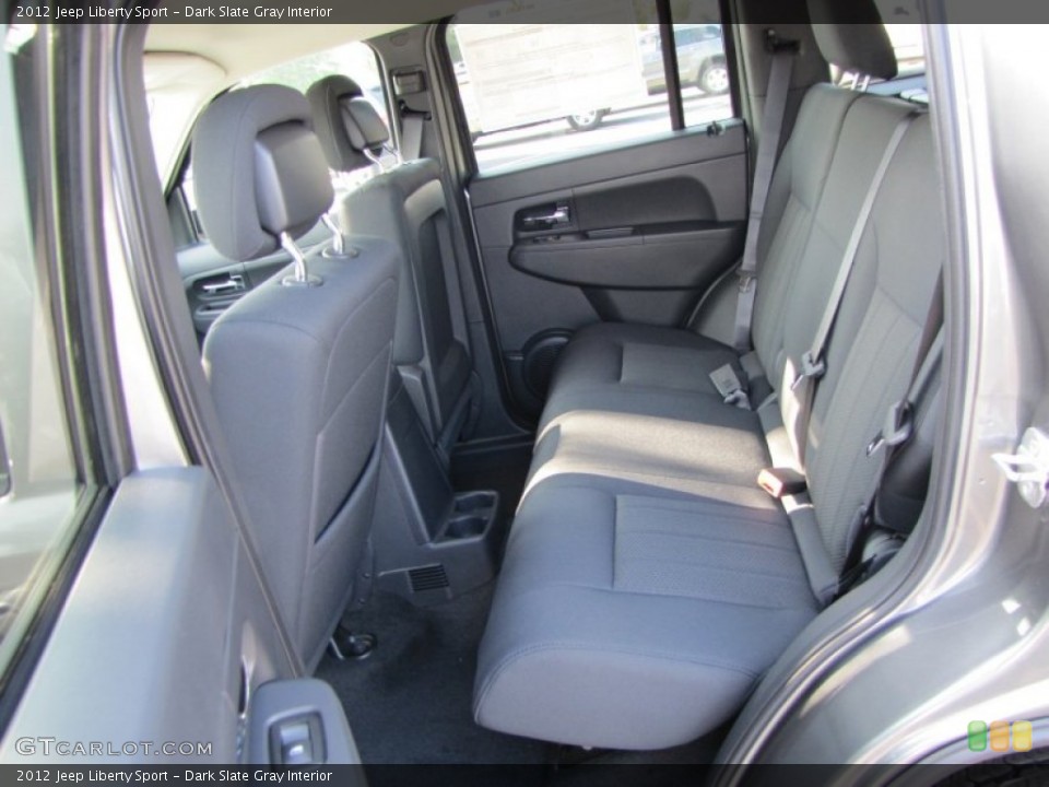 Dark Slate Gray Interior Photo for the 2012 Jeep Liberty Sport #54628902