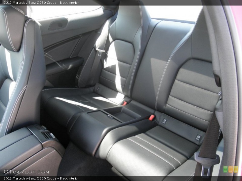 Black Interior Photo for the 2012 Mercedes-Benz C 250 Coupe #54629880