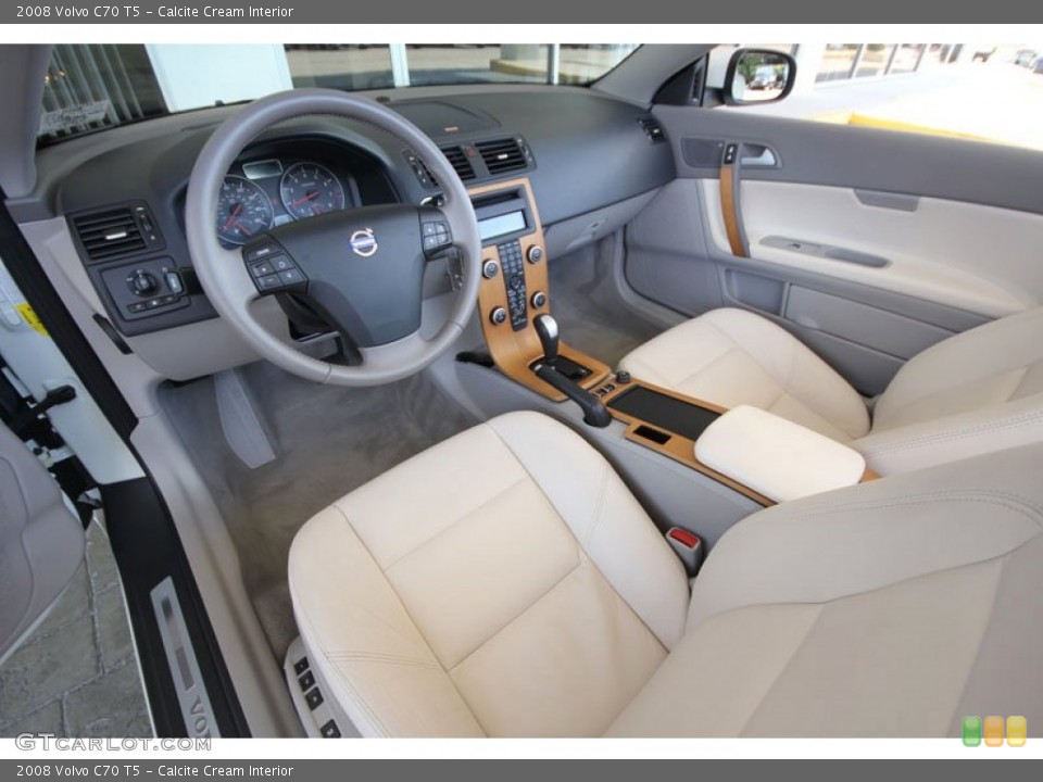 Calcite Cream Interior Photo for the 2008 Volvo C70 T5 #54631185