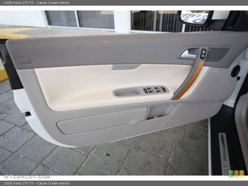 Calcite Cream Interior Door Panel for the 2008 Volvo C70 T5 #54631245