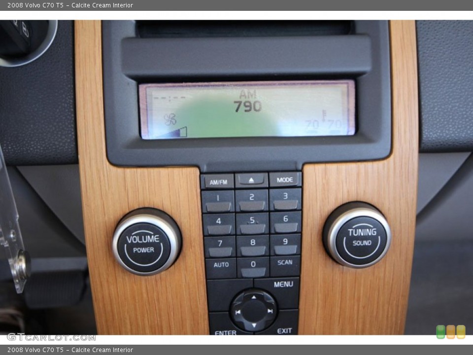 Calcite Cream Interior Controls for the 2008 Volvo C70 T5 #54631281