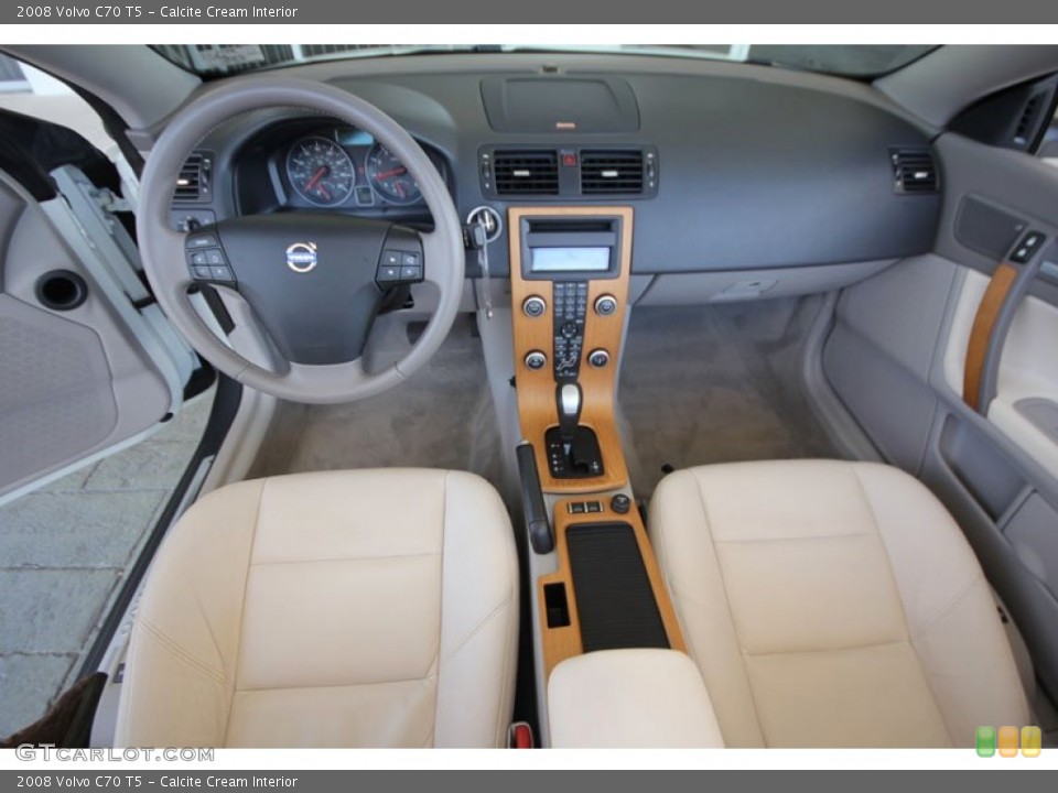 Calcite Cream Interior Dashboard for the 2008 Volvo C70 T5 #54631323