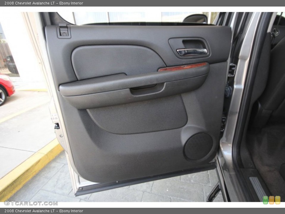 Ebony Interior Door Panel for the 2008 Chevrolet Avalanche LT #54631605