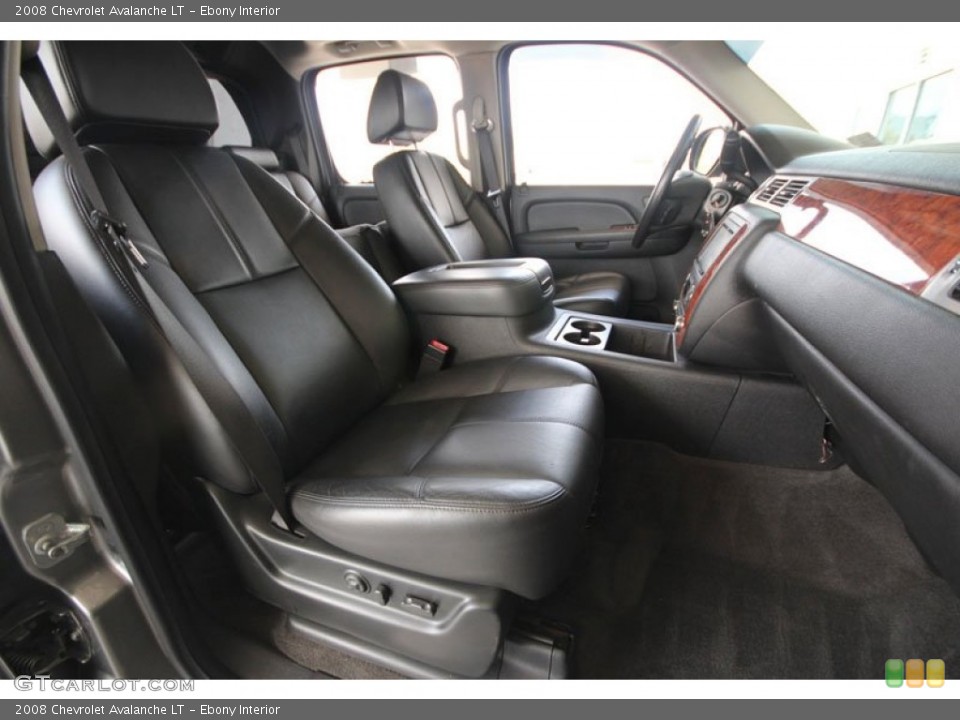 Ebony Interior Photo for the 2008 Chevrolet Avalanche LT #54631680