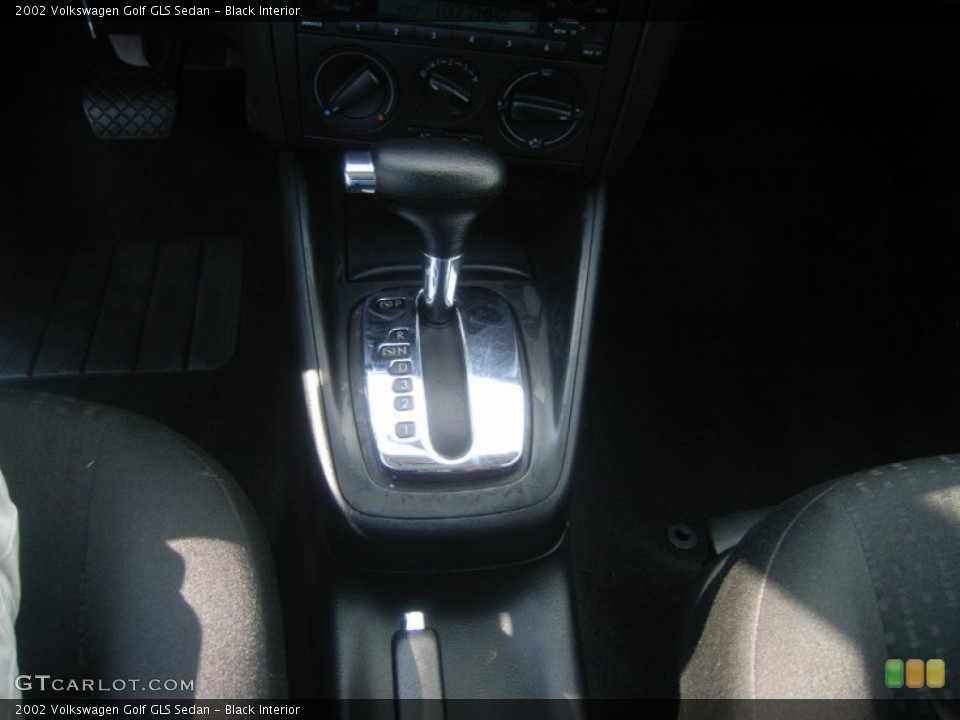 Black Interior Transmission for the 2002 Volkswagen Golf GLS Sedan #54632346