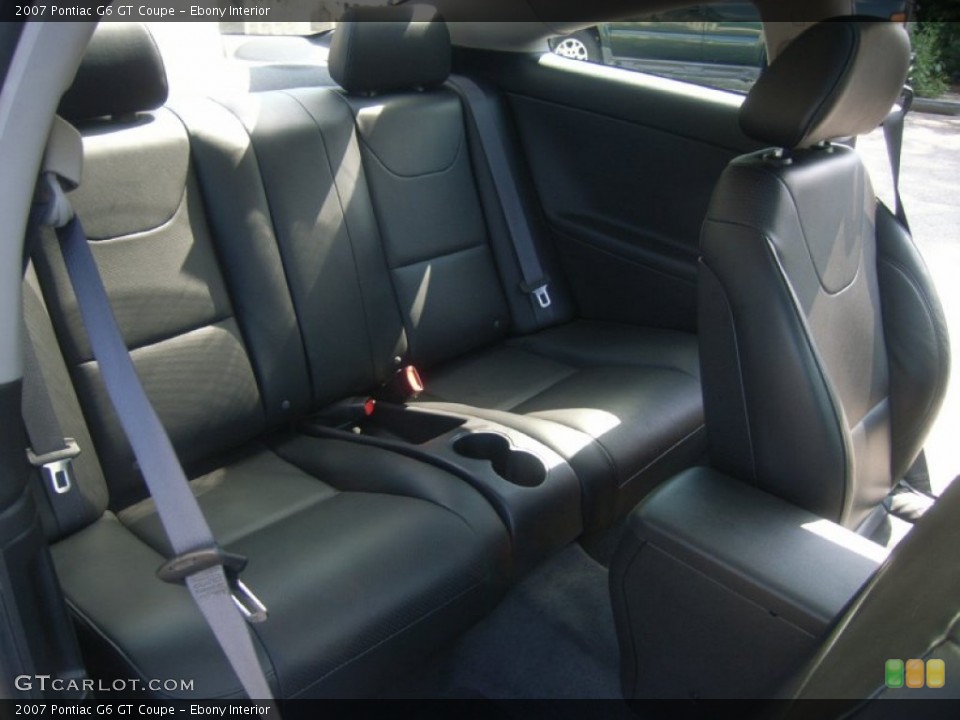 Ebony Interior Photo for the 2007 Pontiac G6 GT Coupe #54632598