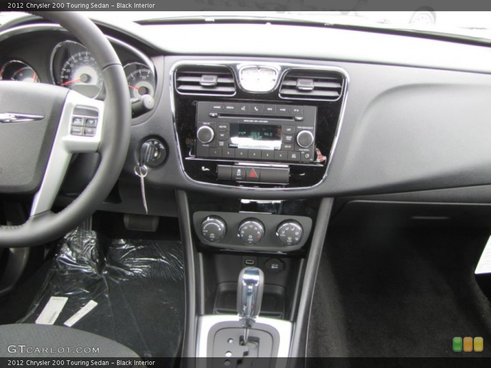 Black Interior Dashboard for the 2012 Chrysler 200 Touring Sedan #54632910