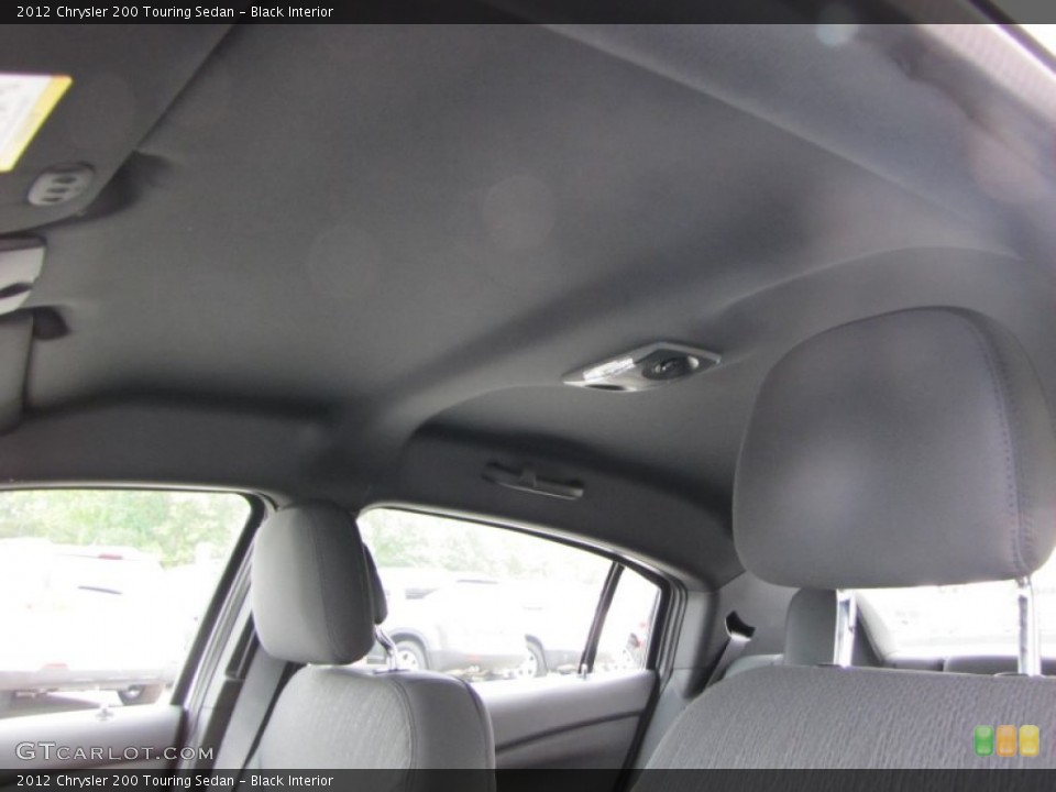 Black Interior Photo for the 2012 Chrysler 200 Touring Sedan #54632955
