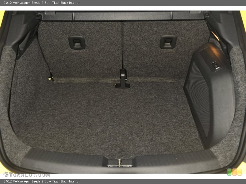 Titan Black Interior Trunk for the 2012 Volkswagen Beetle 2.5L #54633804