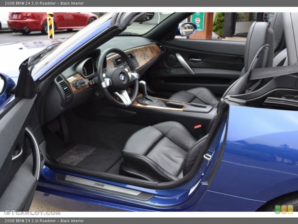 Black Interior Photo for the 2008 BMW Z4 3.0i Roadster #54636531