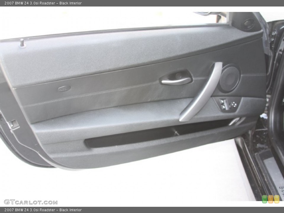 Black Interior Door Panel for the 2007 BMW Z4 3.0si Roadster #54636745