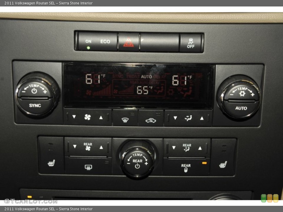 Sierra Stone Interior Controls for the 2011 Volkswagen Routan SEL #54636942